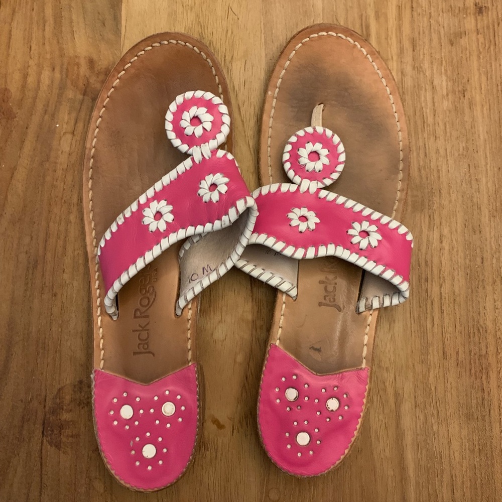 Pink Jack Rogers size 10